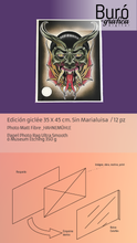 Cargar imagen en el visor de la galería, Edición giclée medida final hasta 35 X 45 cm. Sin Marialuisa / 12 pz