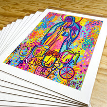 Cargar imagen en el visor de la galería, Edición giclée medida final hasta 35 X 35 cm con Marialuisa de 3 cm. / 12 pz