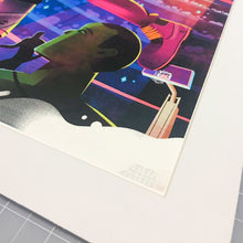 Cargar imagen en el visor de la galería, Edición giclée medida final hasta 35 X 35 cm con Marialuisa de 3 cm. / 12 pz