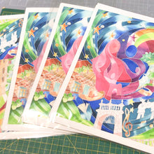 Cargar imagen en el visor de la galería, Edición giclée medida final hasta 35 X 45 cm. Sin Marialuisa / 12 pz